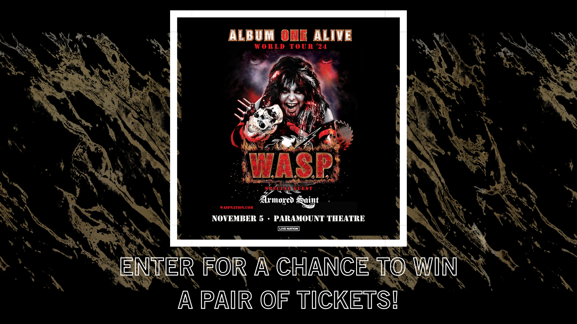 W.A.S.P Sweepstakes